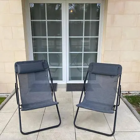 Cosy Rez De Jardin- Plage- Parking Prive