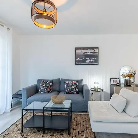 Cosy Rez De Jardin 公寓 Bénerville-sur-Mer